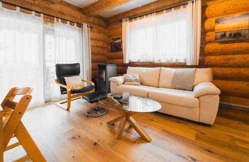 Olbronn House | Naturstammhaus mit Sauna, coffee and tea for free
