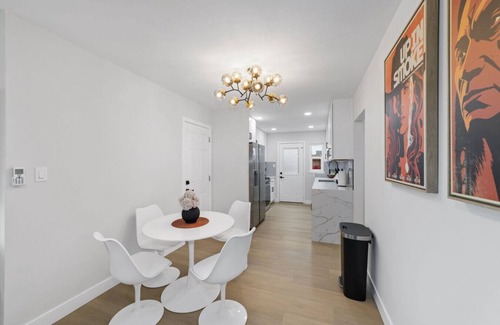 Bay Ho House | NEW! 2BR, 1BA, Outdoor Fireplace, Patio Lounge, Western Vibes, Smart TVs