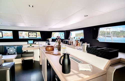 Estate Nisky Boat Rental | New 48' Catamaran - All-Inclusive Charter w/Captain and Chef for up to 8 Guests