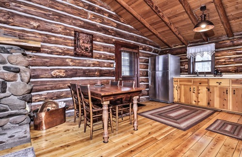 Land O Lakes House | NEW! Beautiful Log Home with a rustic feel. 6 acre wooded lot on Eleanor Lake