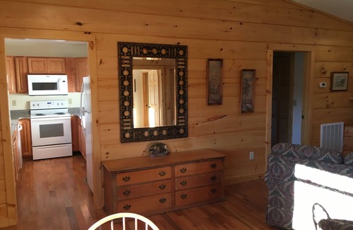 Spruce Pine Cabin | New Cabin on 12 Acres w/Hot Tub Right off the Blue Ridge Pkwy! Pastoral Bliss
