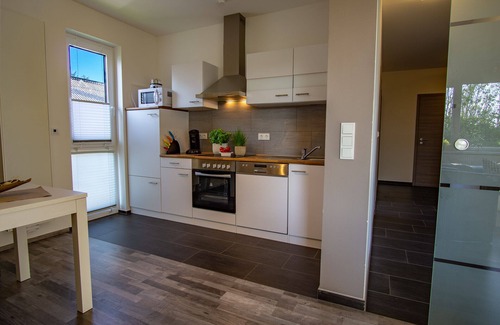 Schwemlingen Apartment | New comfort apartment with garden, terrace and barbecue. Feeling good included.