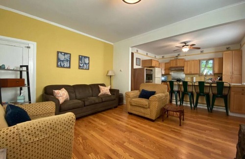 Hurleyville Apartment | New! Cozy Agrihood Getaway-King Bed/Hiking/Relaxing
