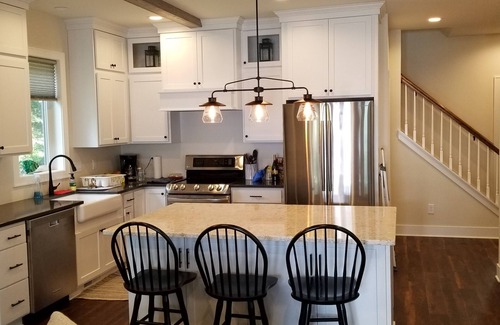 Plymouth House | New home on Crystal Lake.
