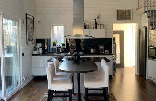 Finnholmen Villa | New House in Archipelago, Heated Jacuzzi and Pool with a Large Terace of 150 sqm