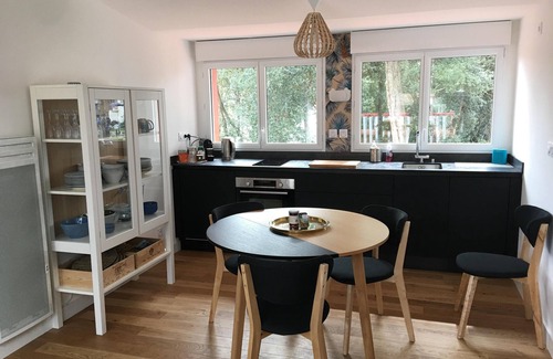 La Baule-Escoublac Apartment | New large contemporary T2 with terrace in the quiet of the pines 100 m from the beach
