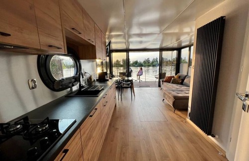 Baambrugse Zuwe Boat Rental | NEW - Little Asia - Houseboat Lake Near Amsterdam