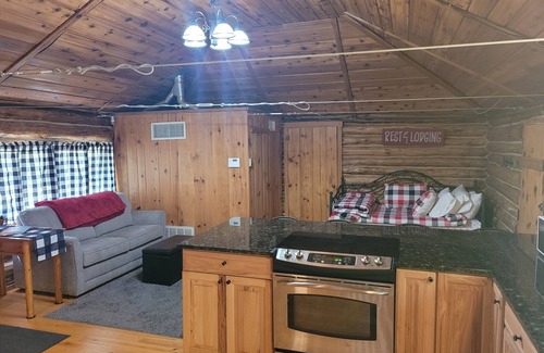 Oscoda Cabin | New! The Hideout - Cute, Peaceful, and Dog-Friendly Rustic Cabin on Au Sable River