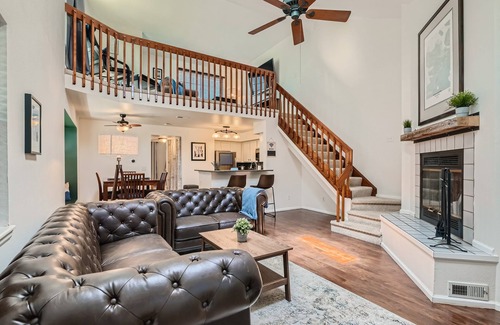 Meadow Hills Condo | New! Urban Oasis - Pool Access - Fireplace - 30 Day Rental