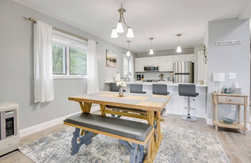 Bristol Condo | Newfound Lake Vacation Rental w/Deck & Lake View