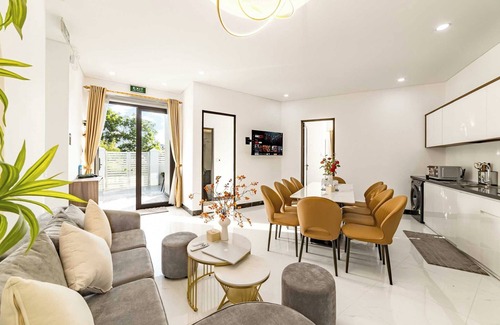 Tho Quang Beach Villa | Newly Built Pool Villa/Ideal for Families & Groups/Free Pickup/BBQ