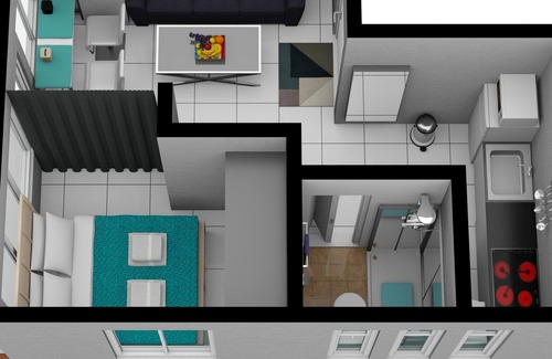 Causeway Bay Apartment | Newly renovated 12C With private Rooftop and Balcony