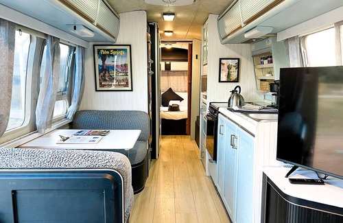 Pear Park House | Newly updated Airstream with modern amenities on the bank of the Colorado River.