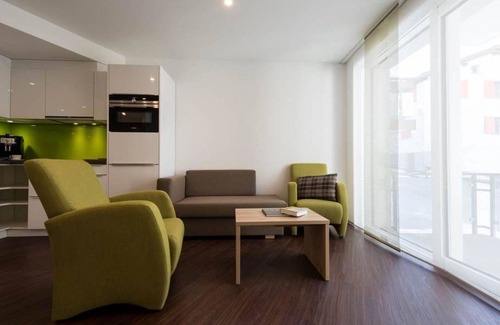 Saas Almagell Apartment | Nice apartment for 6 guests with hot tub, WIFI, TV and balcony