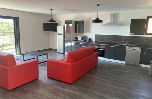 Sainte-Lucie-de-Porto-Vecchio Apartment | Nice apartment for 10 people with A/C, pool, WIFI, TV, terrace and parking