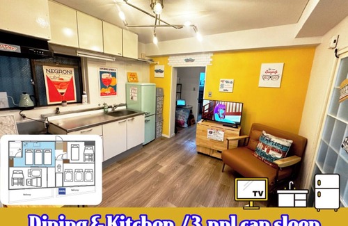 Chuo Ward Apartment | Nice Day Motomachi 3LDK for exclusive use | Maxi - Nice Day Motomachi 3LDK for exclusive use | Maximum 10 people | 5 minutes walk from Motomachi Station/Kobe Hyōgo