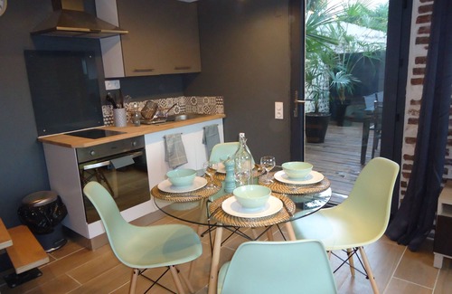 Tarbes Apartment | Nice duplex with terraces, jacuzzi, city fiber