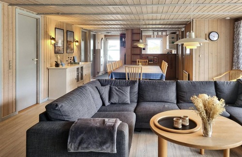 Houstrup House | Nice home in Nørre Nebel with sauna