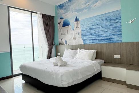 Kampung Bahasa Kapor Apartment | Nice Seaview Water Front Apartment 3R3B 超舒适海景房间-3房3卫