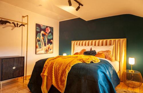 Leimen Apartment | nidusROOMS: Art Déco Apartment nähe Heidelberg