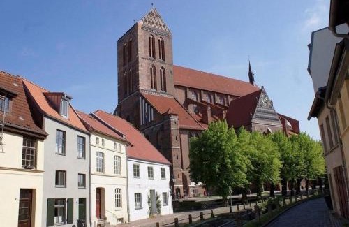 Wismar Apartment | Nikolaiblick Loft mit Klimaanlage - ABC292