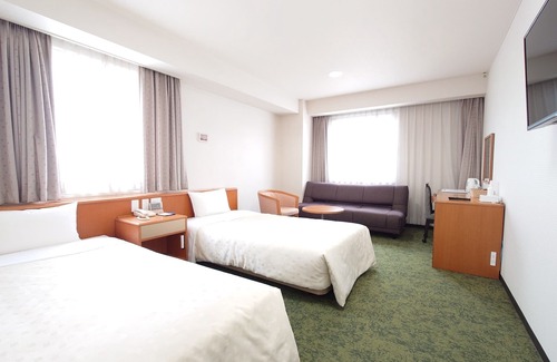 Higashi Ward Hotel | Nonsmoking twin room 12Free parkingSpacious 2/Okayama Okayama