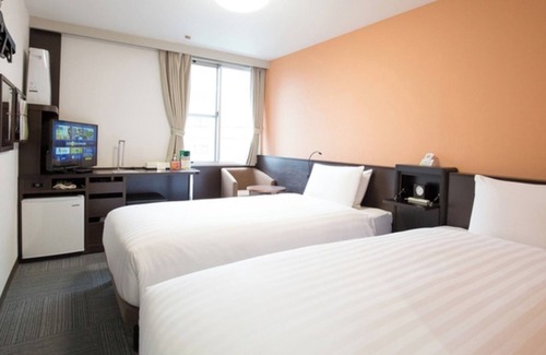 Chuo Ward Hotel | Nonsmoking Twin room Homemade breakfast buffet included/Kumamoto Kumamoto
