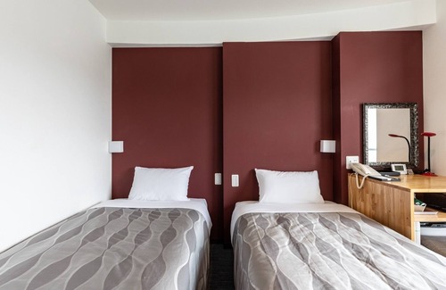 Hatsukaichi Hotel | Nonsmoking Westernstyle twin room Room only /Hatsukaichi Hiroshima