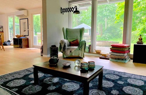 Dronningmolle House | Nordic Retreat for Yoga and Meditation with Spa and Sauna near QueensMill beach