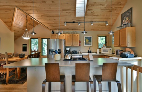 Spooner House | Northwoods Luxury - Private Lake, Gourmet Kitchen, Sauna!