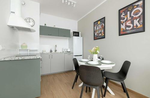 Katowice Apartment | Nowoczesny Apartament z Parkingiem w Atrakcyjnej Lokalizacji Katowic by Noclegi Renters