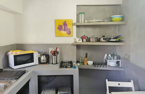 Torre Colonna-sperone Villa | Nut House Apartment Near the sea in a Villa With Garden