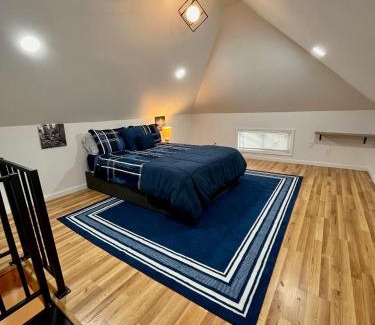 North Bergen House | NYC-Style Loft with Secret Entrance - Just 6 Miles from Times Square