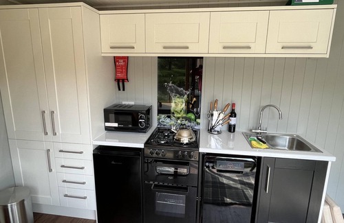 Storwood Cabin | Oak Boutique Lodge includes hot tub, air con & dog