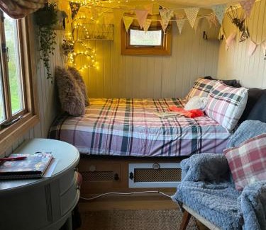 Great Fryup Dale Ski Chalet | Oakley View Shepherds Hut with hot tub