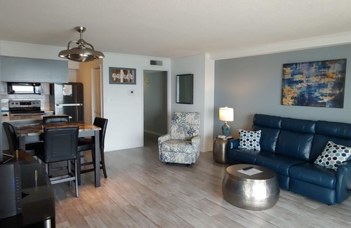 Ocean Drive Condo | OCEAN BLISS! Beautiful oceanfront condo with large balcony