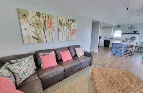 Terramar Beach House | Ocean View Retreat! Pets, Fenced, Community Pool