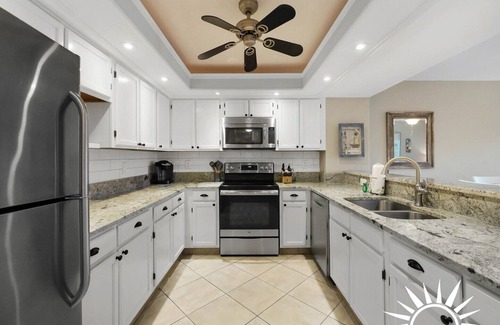 St. Augustine Beach Condo | Ocean Villas 126 - 3/2 Beachside Condo with Heated Pool