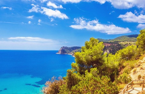 Cala Vadella Apartment | Oceanfront Retreat in Sant Josep de sa Talaia with Shared Pool