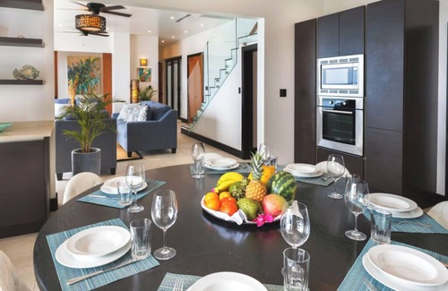 Fryes Beach Hotel | Oceanfront Bliss Villa with Indoor & Outdoor Dining Area & Stunning Sunset Views