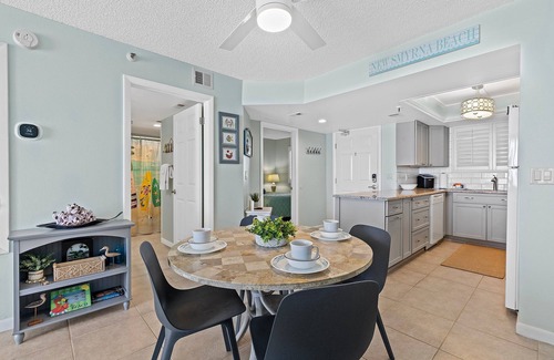 New Smyrna Beach Condo | Oceanfront Condo at Oceania Beach Club - Pool, Balcony, Sleeps 6, Walk to Flagler Ave!