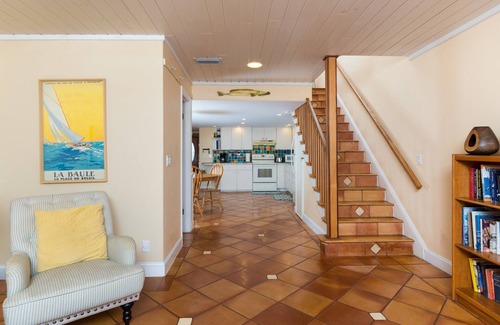 Indialantic By The Sea House | Oceanfront, Dog & Family Friendly, sleeps up to 5 in a small beach town.