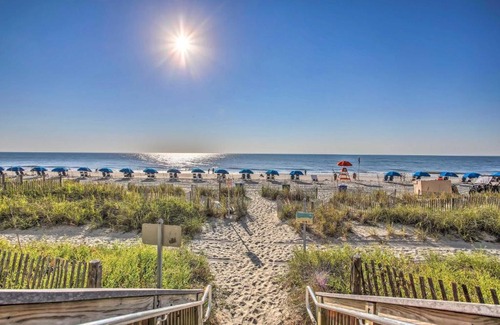 Downtown Myrtle Beach Apartment | Oceanfront Myrtle Beach Condo with Pools and Hot Tubs