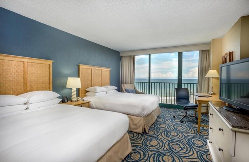 Brush - Stewarts Hotel | Oceanfront Resort w/Sparkling Pool, Gym & Volleyball Court! Near the Beach!
