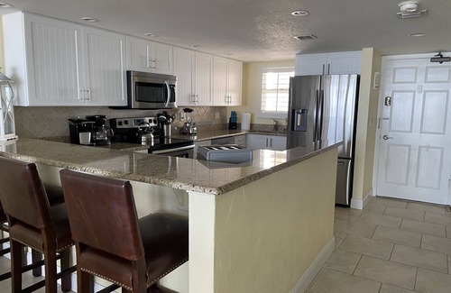 Port Orange Condo | Oceanfront, non-drive beach, heated pool, sport courts, gym