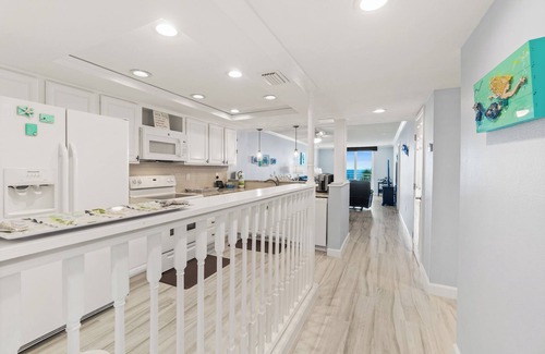 Indian Harbour Beach Condo | Oceanfront condo-steps from the beach! -Sleeps 4 2BR 2BTH on the 3rd floor