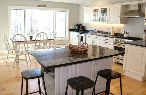 Round Pond House | Oceanfront, views from every room! Spacious midcoast retreat with private dock