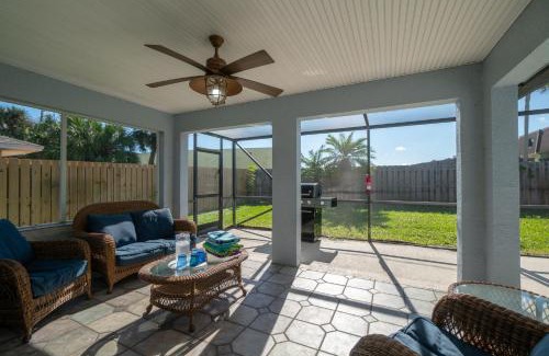 Indialantic House | Oceanview Haven - 2BR Beach Townhome with Patio, Shared Heated Pool Steps from Paradise Beach Park!