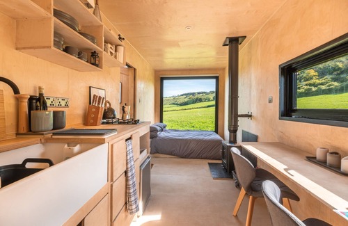 Plush Cabin | Off-Grid Eco Cabin Nestled in Nature ft Warm Wood Fire