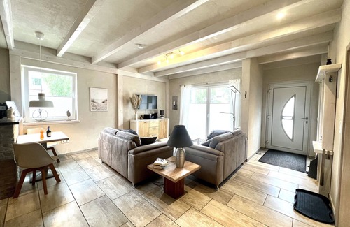 Flensburg Apartment | Old print shop close to the city center with parking right outside the front door!
